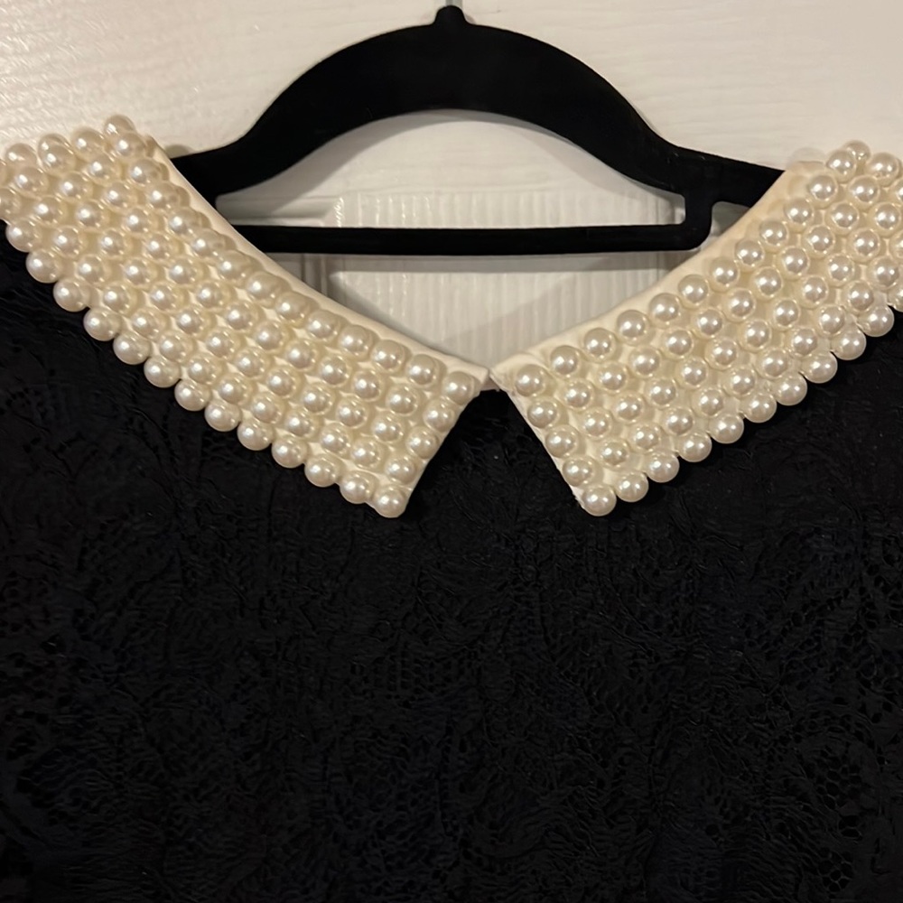 Betsey Johnson Pearl Collar Dress